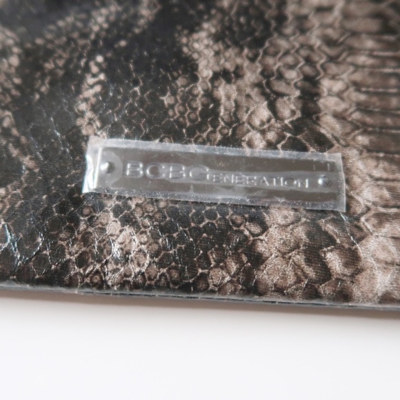 BCBGeneration Snake Embossed Envelope Clutch - Picture 2 of 3